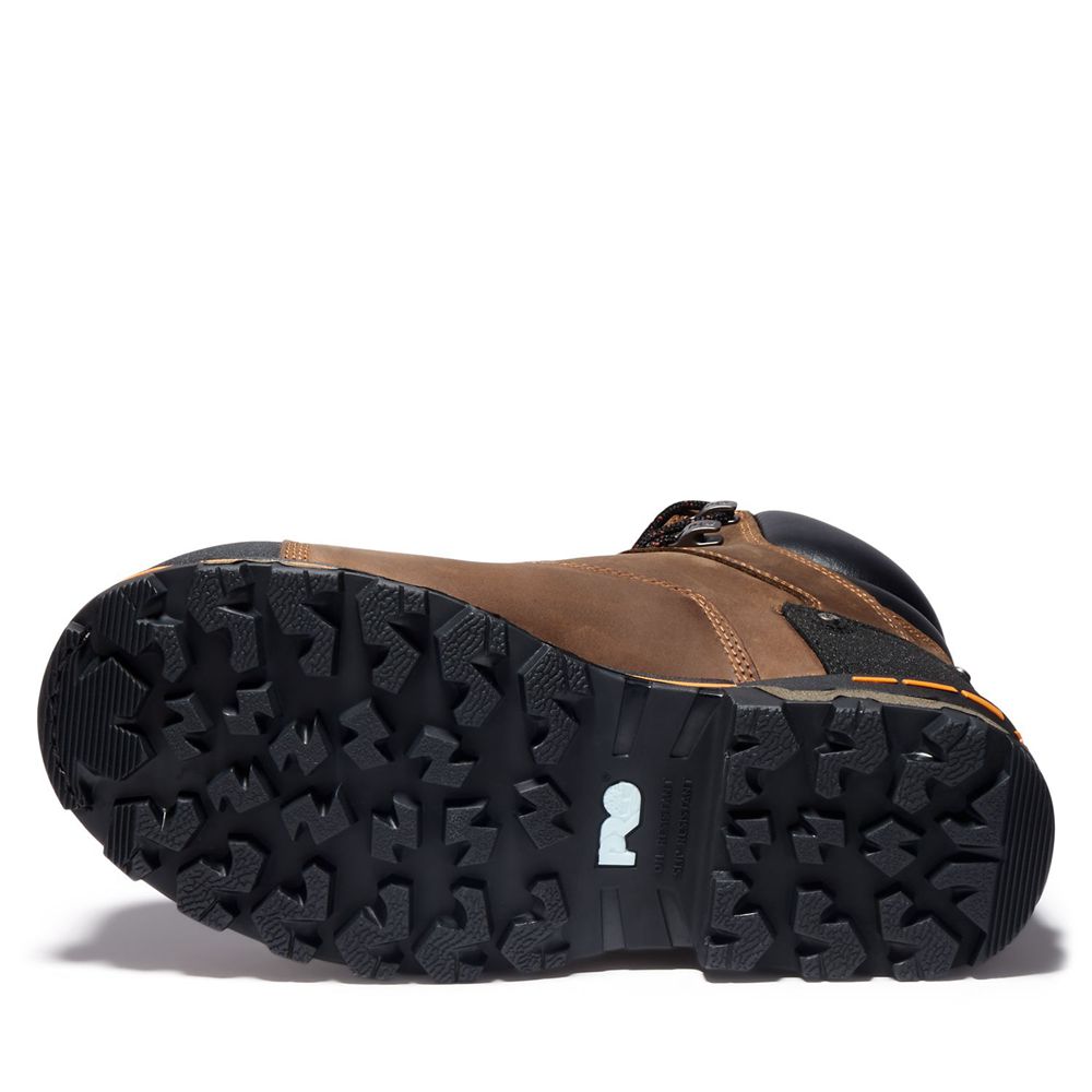 Bocanci De Muncă Timberland Barbati Maro/Negrii - Pro® Boondock 6\" Comp Toe - Romania - IOYHPJ462